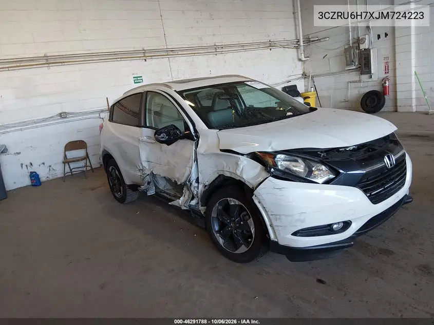 HONDA HR-V 2018, VIN 3CZRU6H7XJM724223