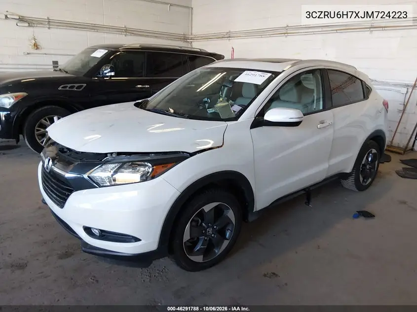 2018 HONDA HR-V VIN 3CZRU6H7XJM724223 — фото 2