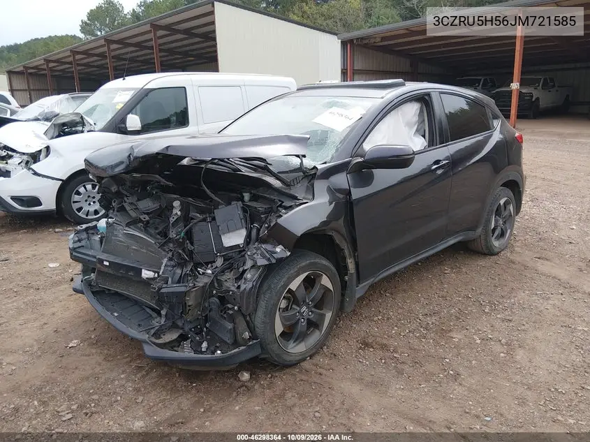 2018 HONDA HR-V VIN 3CZRU5H56JM721585 — фото 2
