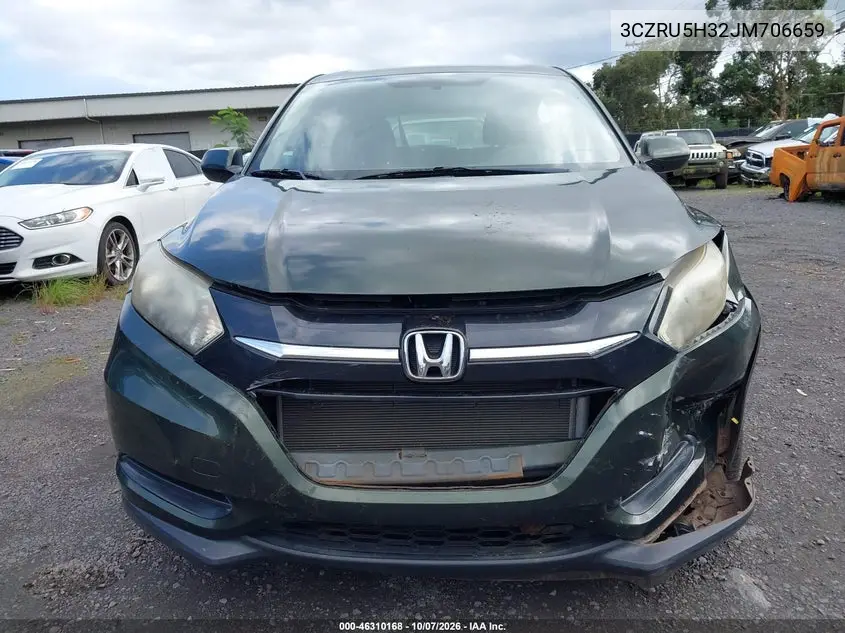 2018 HONDA HR-V VIN 3CZRU5H32JM706659 — фото 12