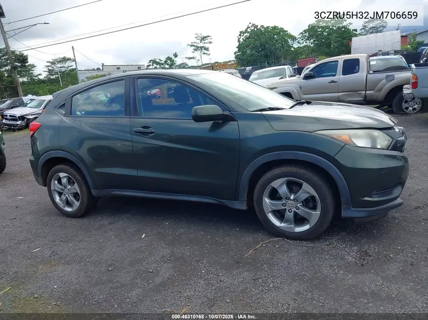2018 HONDA HR-V VIN 3CZRU5H32JM706659 — фото 13