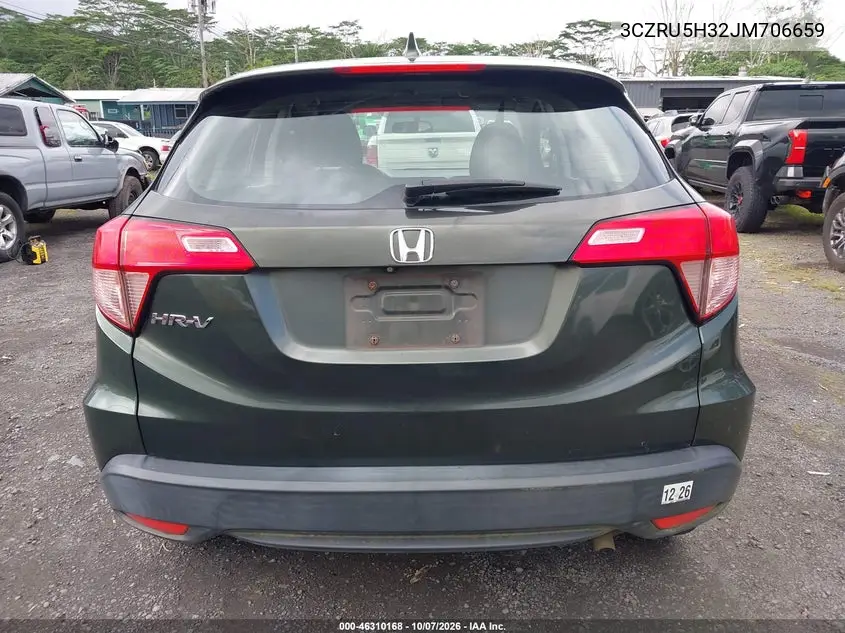 2018 HONDA HR-V VIN 3CZRU5H32JM706659 — фото 16
