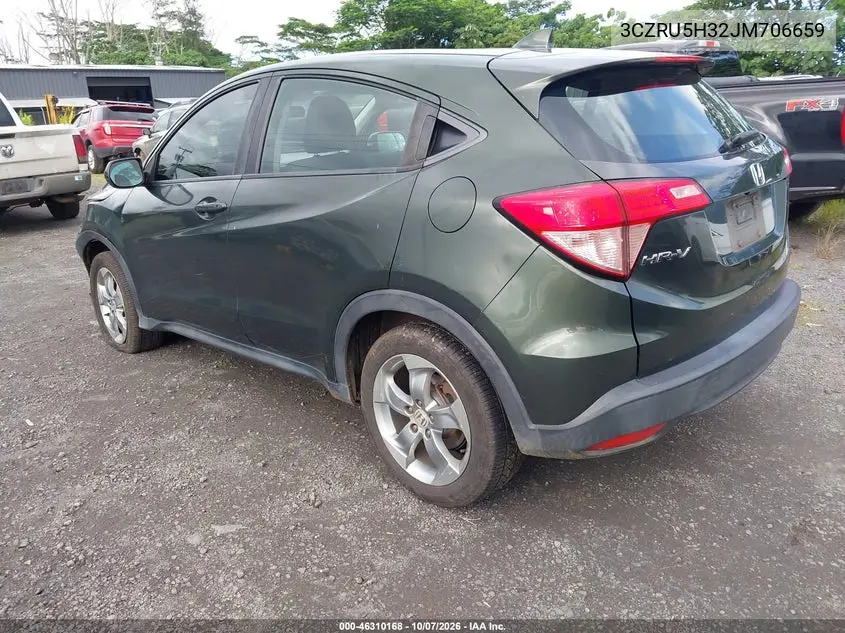 2018 HONDA HR-V VIN 3CZRU5H32JM706659 — фото 4