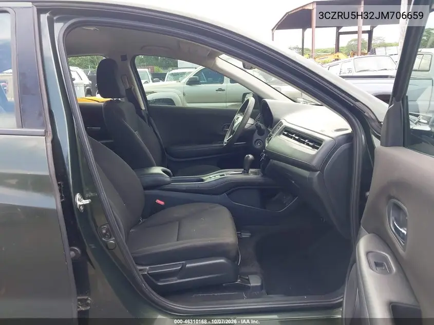 HONDA HR-V 2018, VIN 3CZRU5H32JM706659