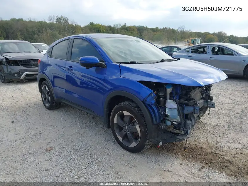 HONDA HR-V 2018, VIN 3CZRU5H50JM721775