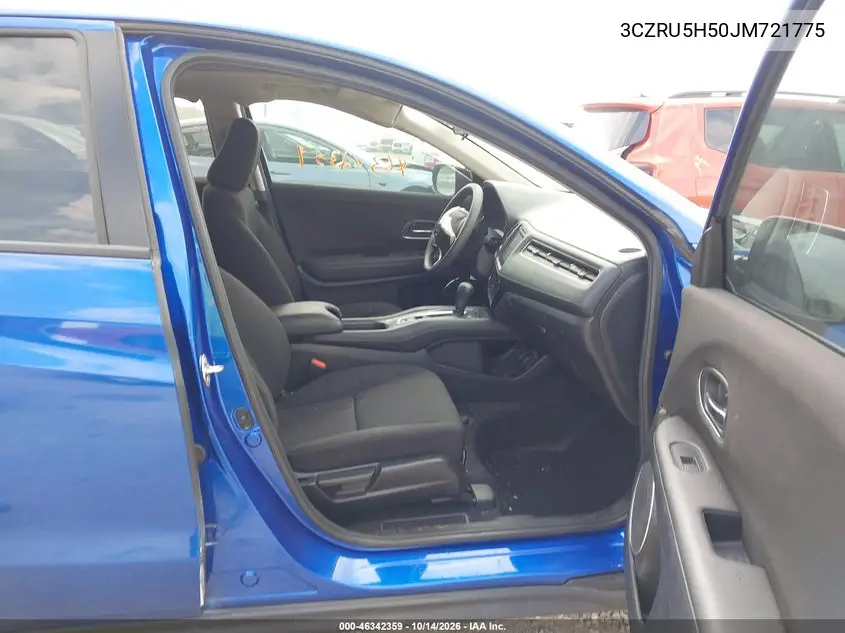 2018 HONDA HR-V VIN 3CZRU5H50JM721775 — фото 5