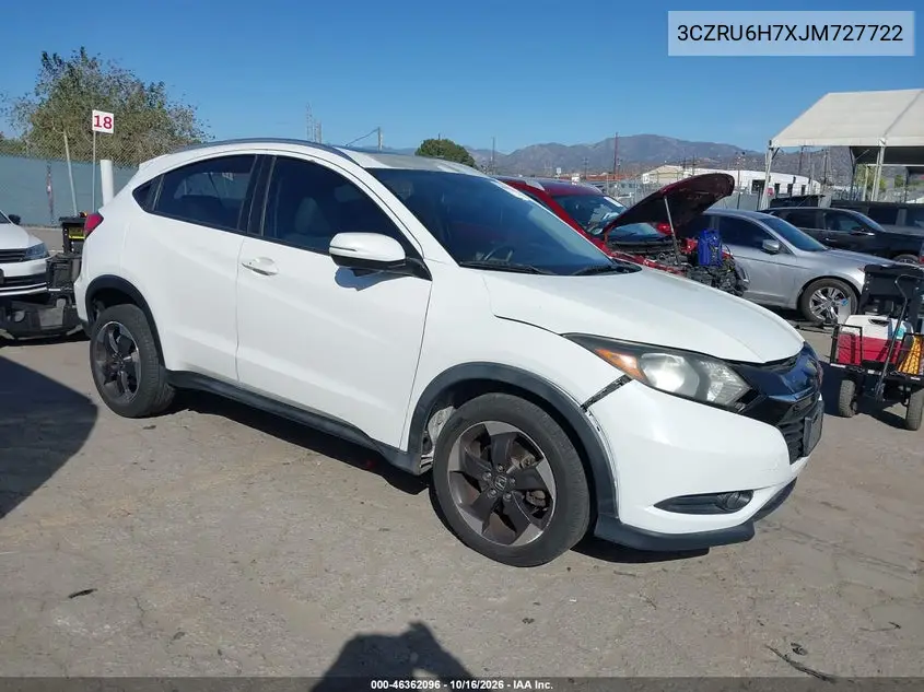HONDA HR-V 2018, VIN 3CZRU6H7XJM727722