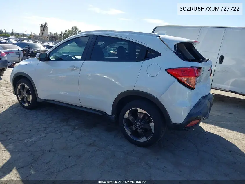 2018 HONDA HR-V VIN 3CZRU6H7XJM727722 — фото 3