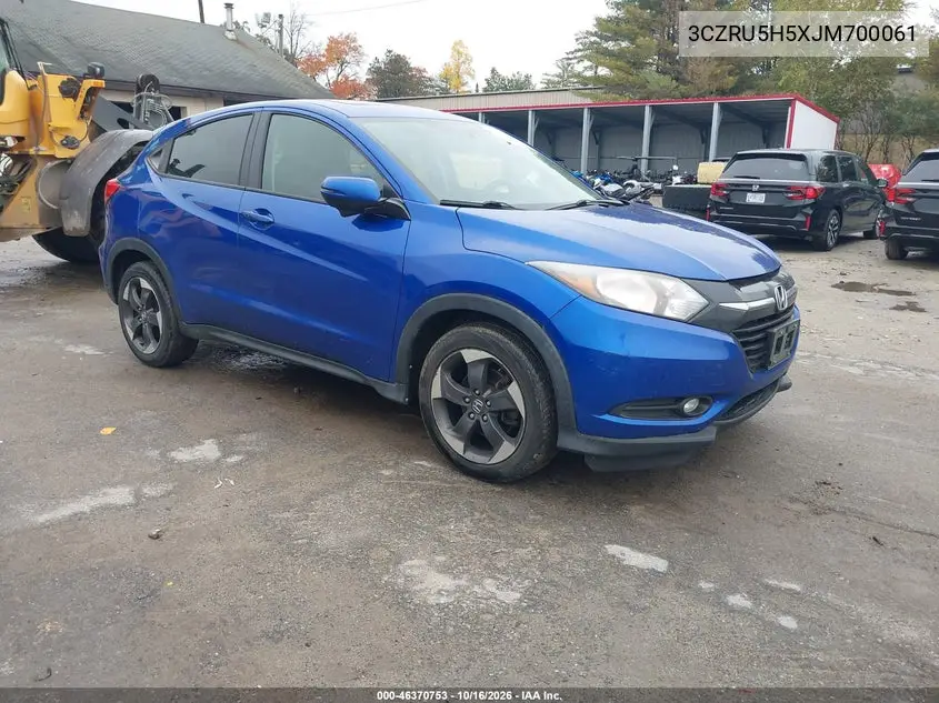 HONDA HR-V 2018, VIN 3CZRU5H5XJM700061