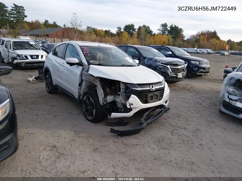HONDA HR-V 2018, VIN 3CZRU6H56JM722449