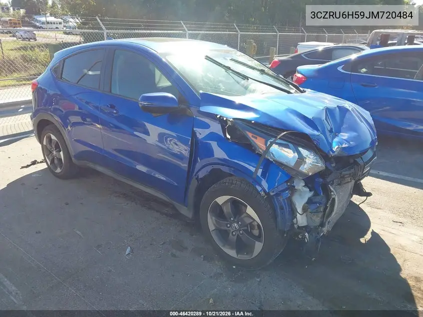 HONDA HR-V 2018, VIN 3CZRU6H59JM720484