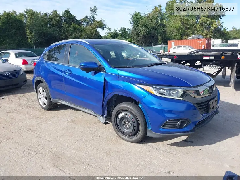 HONDA HR-V 2019, VIN 3CZRU6H57KM715897