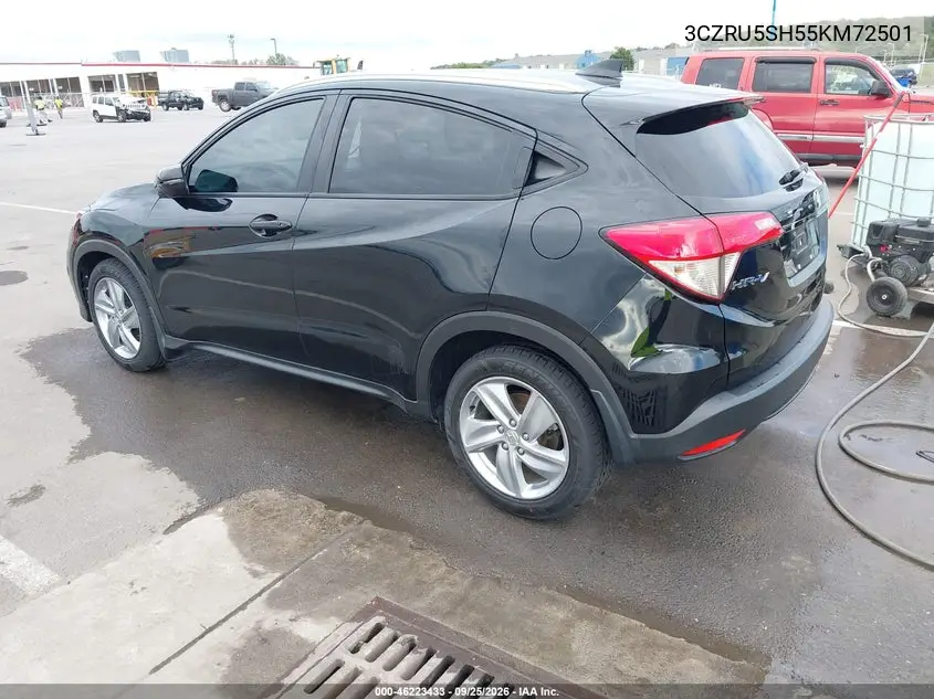 2019 HONDA HR-V VIN 3CZRU5SH55KM72501 — фото 3