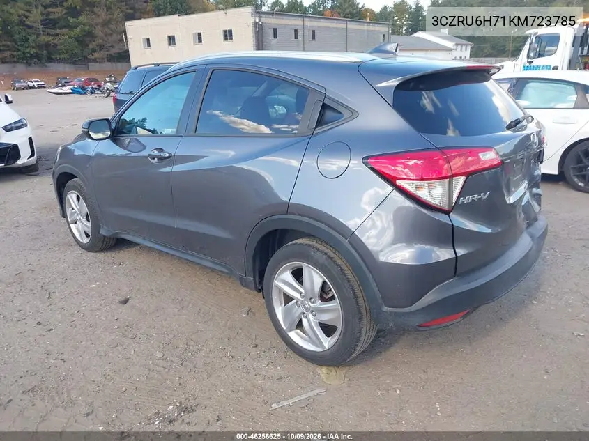 2019 HONDA HR-V VIN 3CZRU6H71KM723785 — фото 3