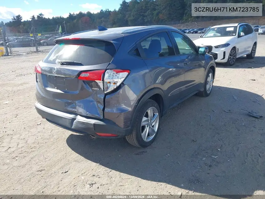 2019 HONDA HR-V VIN 3CZRU6H71KM723785 — фото 4