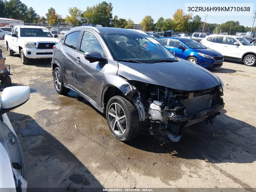 HONDA HR-V 2019, VIN 3CZRU6H99KM710638