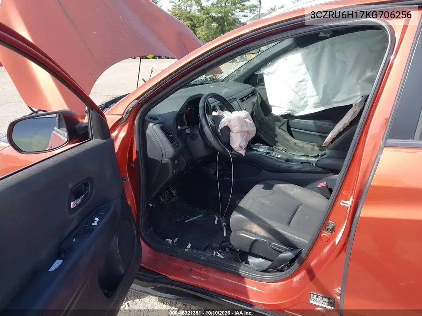 2019 HONDA HR-V VIN 3CZRU6H17KG706256 — фото 5
