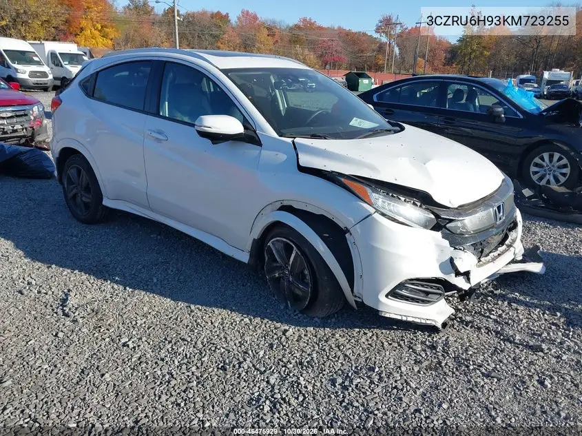 HONDA HR-V 2019, VIN 3CZRU6H93KM723255