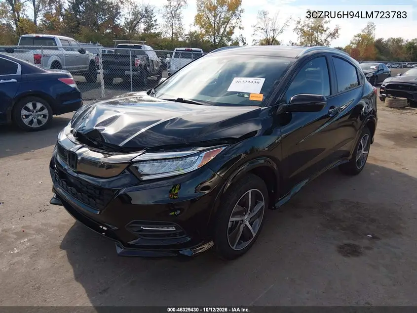 2020 HONDA HR-V VIN 3CZRU6H94LM723783 — фото 2