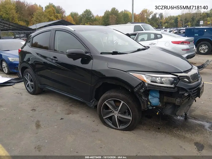 HONDA HR-V 2021, VIN 3CZRU6H55MM718140