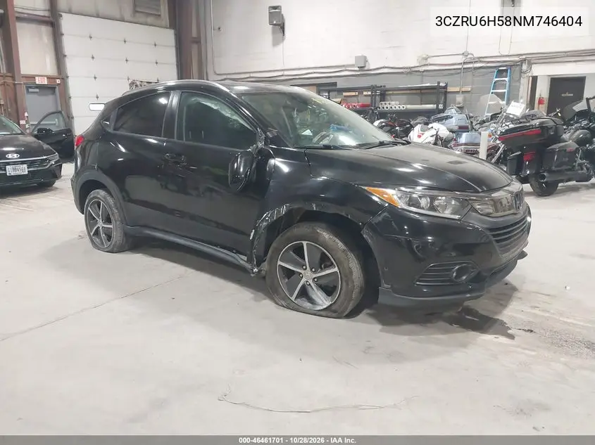 HONDA HR-V 2022, VIN 3CZRU6H58NM746404
