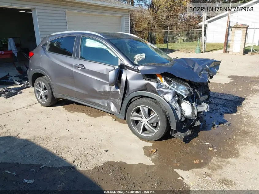 HONDA HR-V 2022, VIN 3CZRU6H78NM757968
