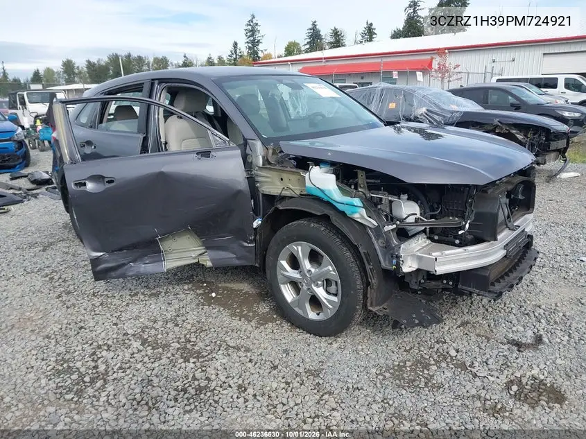 HONDA HR-V 2023, VIN 3CZRZ1H39PM724921
