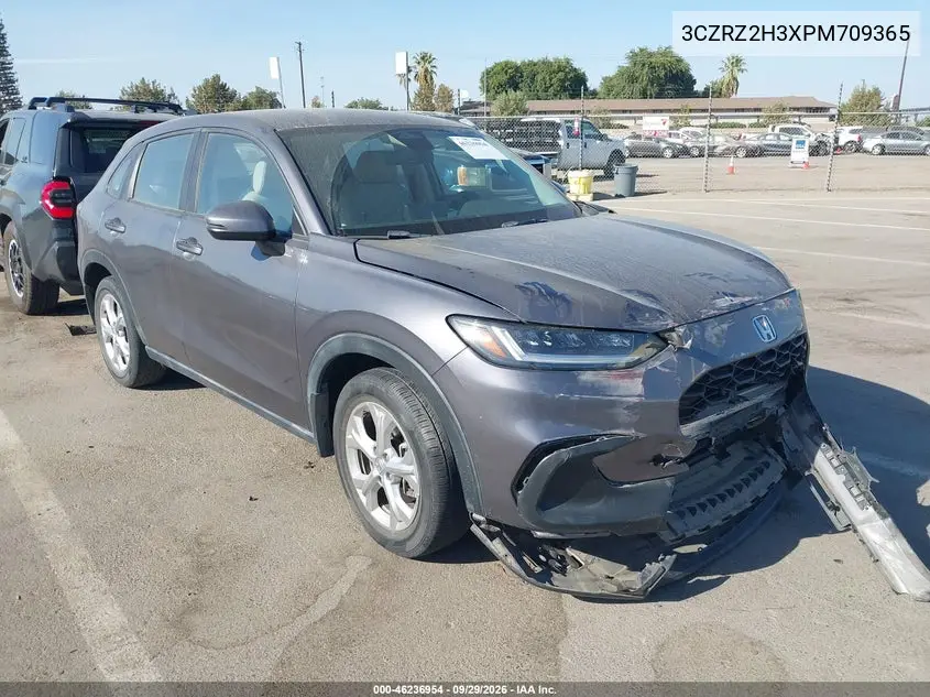 HONDA HR-V 2023, VIN 3CZRZ2H3XPM709365
