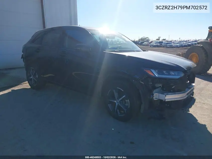 HONDA HR-V 2023, VIN 3CZRZ2H79PM702572