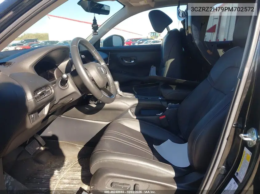 2023 HONDA HR-V VIN 3CZRZ2H79PM702572 — фото 5
