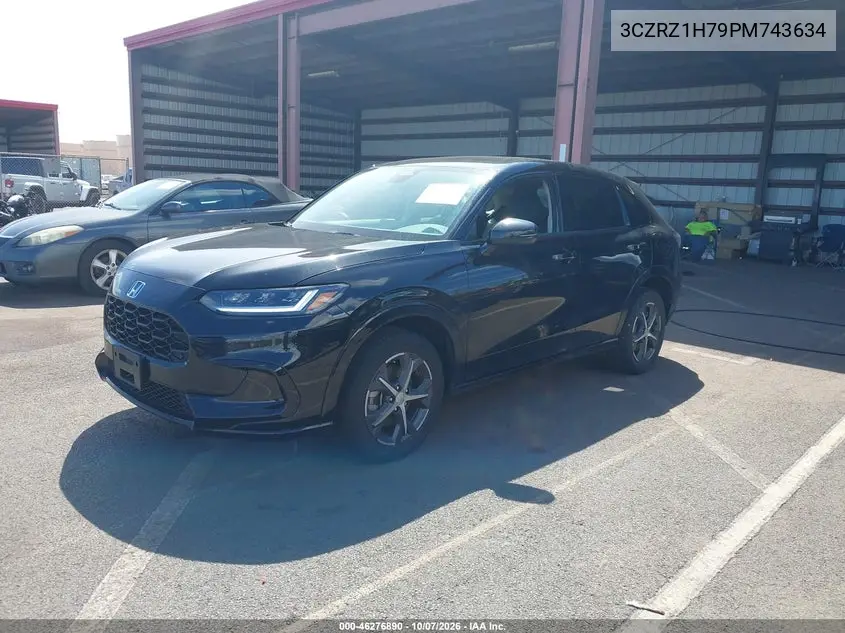 2023 HONDA HR-V VIN 3CZRZ1H79PM743634 — фото 2