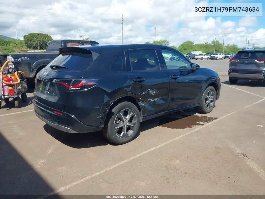 2023 HONDA HR-V VIN 3CZRZ1H79PM743634 — фото 4