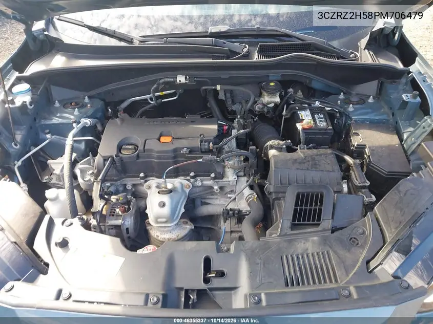 2023 HONDA HR-V VIN 3CZRZ2H58PM706479 — фото 10