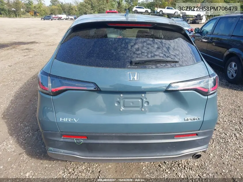 2023 HONDA HR-V VIN 3CZRZ2H58PM706479 — фото 16