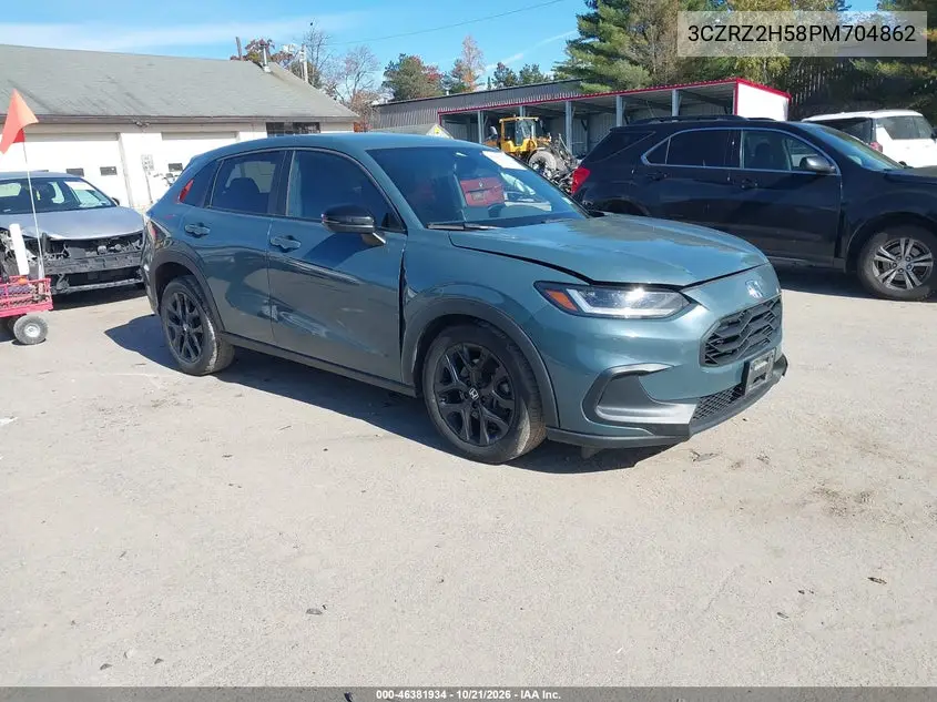 HONDA HR-V 2023, VIN 3CZRZ2H58PM704862