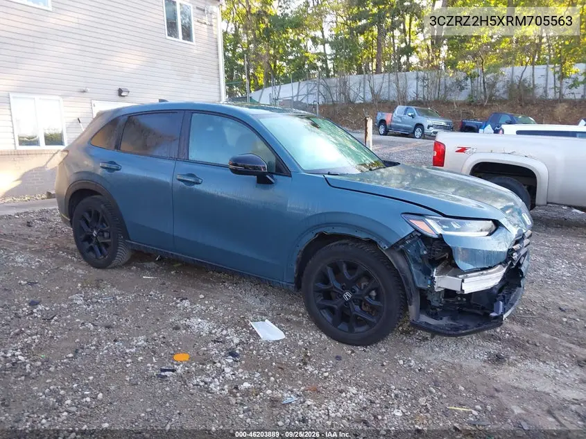 HONDA HR-V 2024, VIN 3CZRZ2H5XRM705563