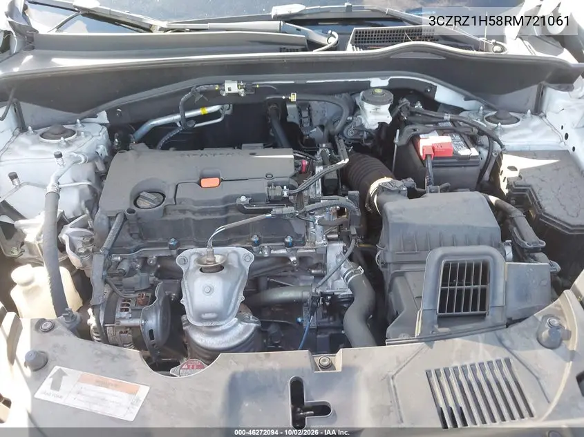 2024 HONDA HR-V VIN 3CZRZ1H58RM721061 — фото 10