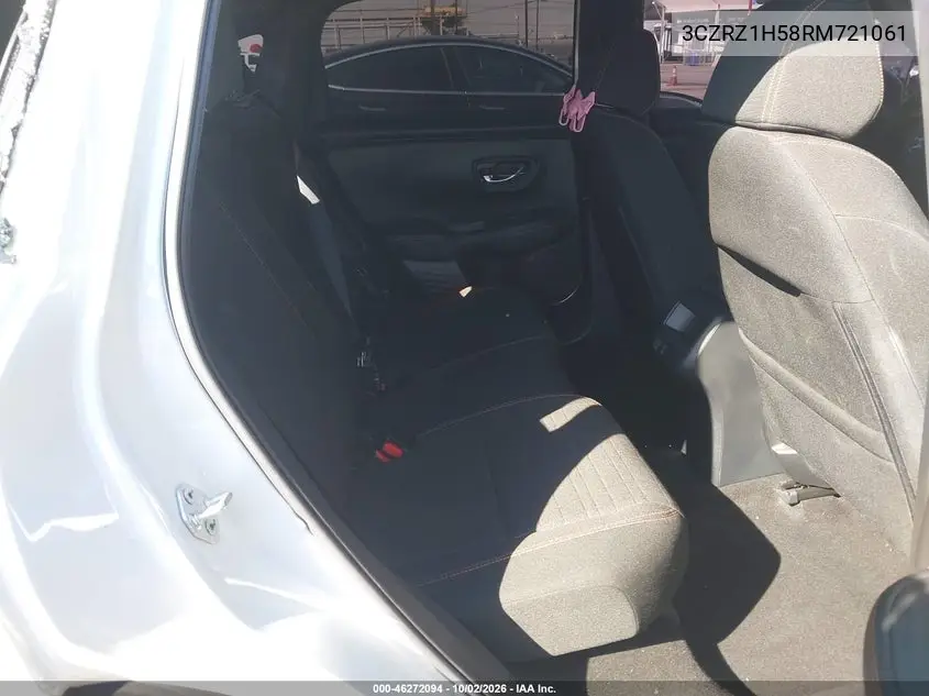 2024 HONDA HR-V VIN 3CZRZ1H58RM721061 — фото 8