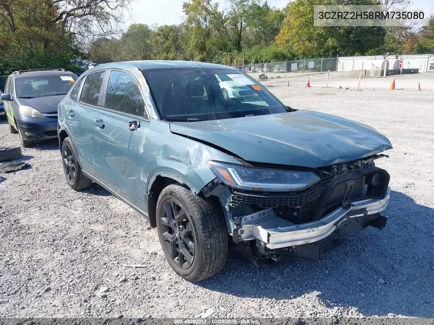 HONDA HR-V 2024, VIN 3CZRZ2H58RM735080