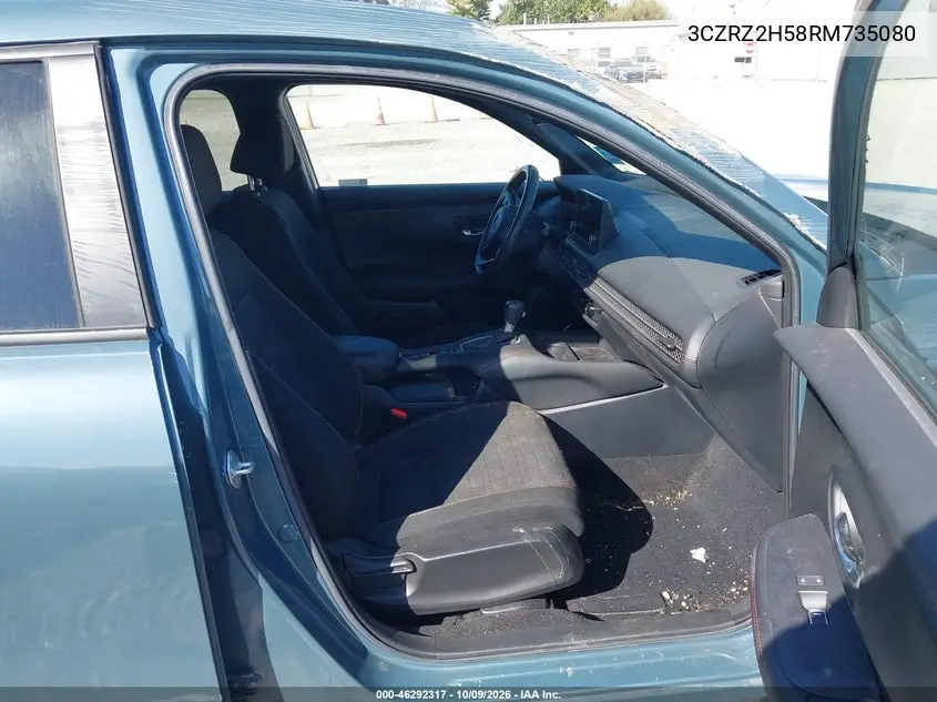 2024 HONDA HR-V VIN 3CZRZ2H58RM735080 — фото 5