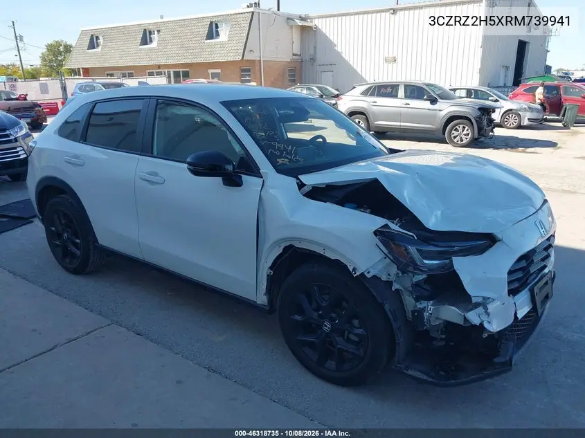 HONDA HR-V 2024, VIN 3CZRZ2H5XRM739941