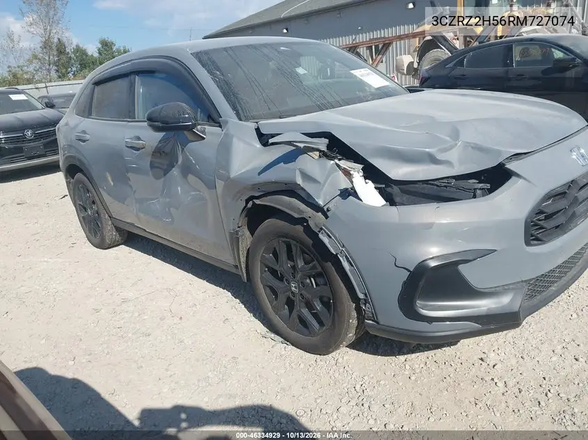 HONDA HR-V 2024, VIN 3CZRZ2H56RM727074