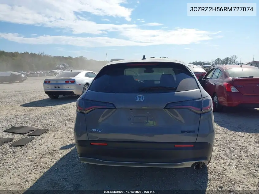 2024 HONDA HR-V VIN 3CZRZ2H56RM727074 — фото 16