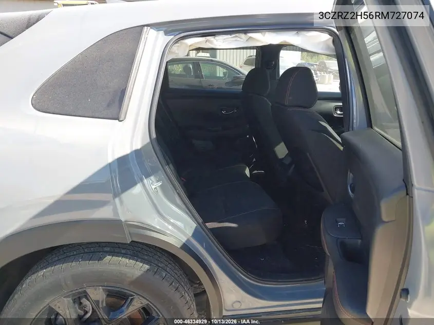 2024 HONDA HR-V VIN 3CZRZ2H56RM727074 — фото 8