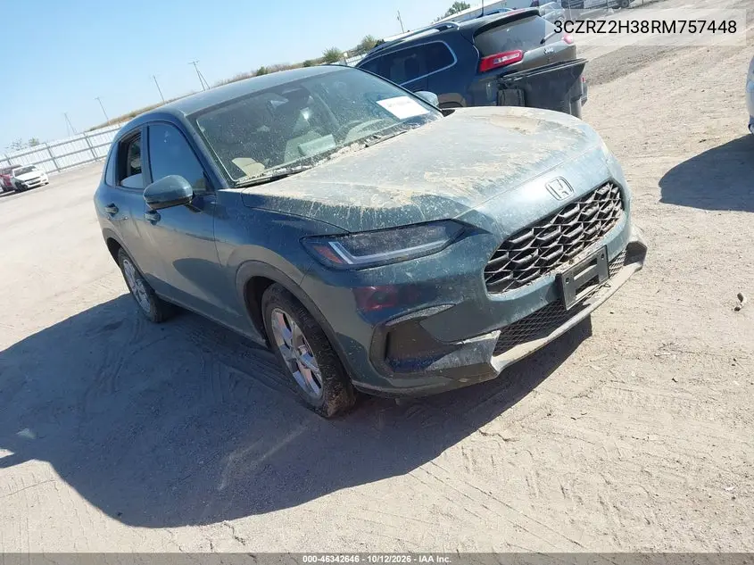 HONDA HR-V 2024, VIN 3CZRZ2H38RM757448