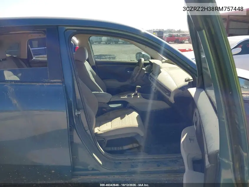 2024 HONDA HR-V VIN 3CZRZ2H38RM757448 — фото 5
