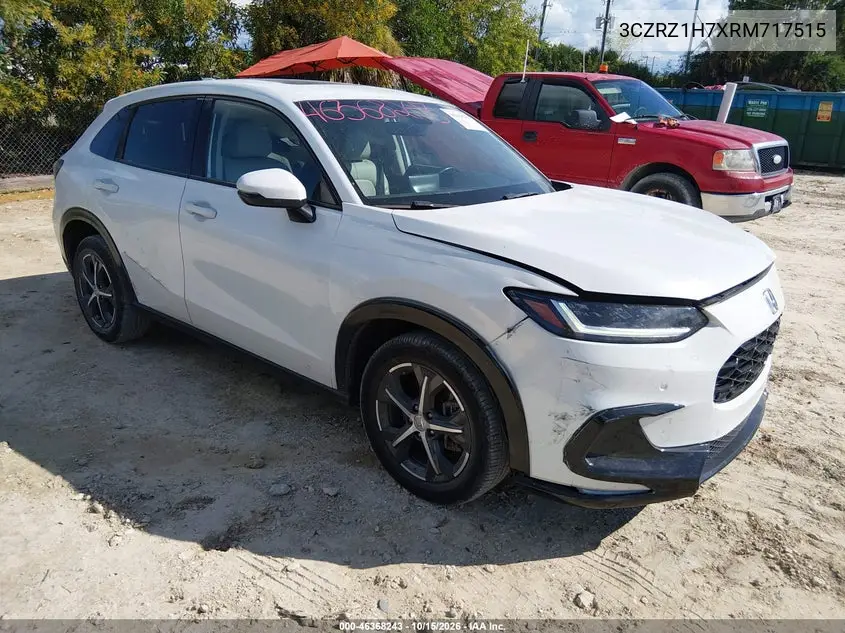 HONDA HR-V 2024, VIN 3CZRZ1H7XRM717515