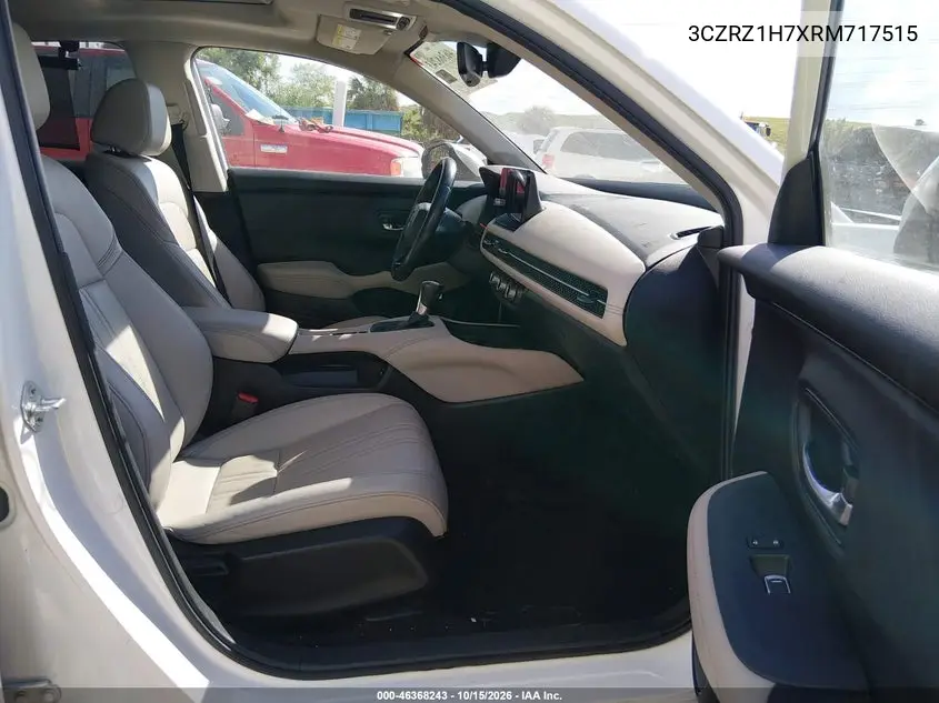 2024 HONDA HR-V VIN 3CZRZ1H7XRM717515 — фото 5