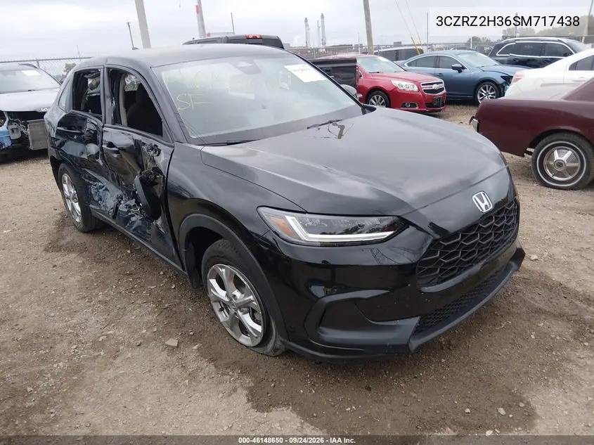 HONDA HR-V 2025, VIN 3CZRZ2H36SM717438