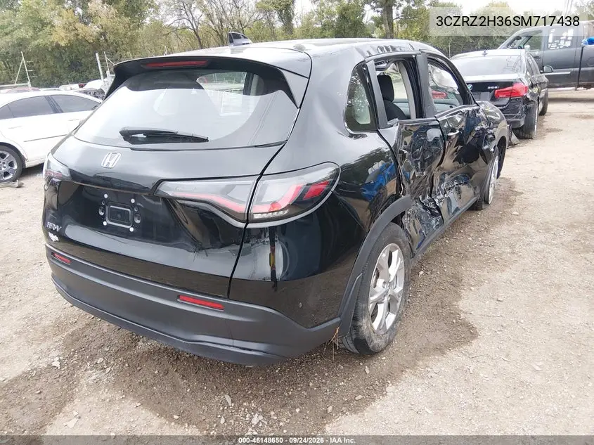 2025 HONDA HR-V VIN 3CZRZ2H36SM717438 — фото 4